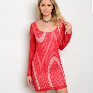 Lace Bodycon Dress